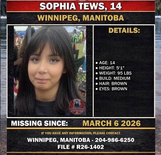 A Community on Edge: Missing Teen Sparks Concern in Winnipeg